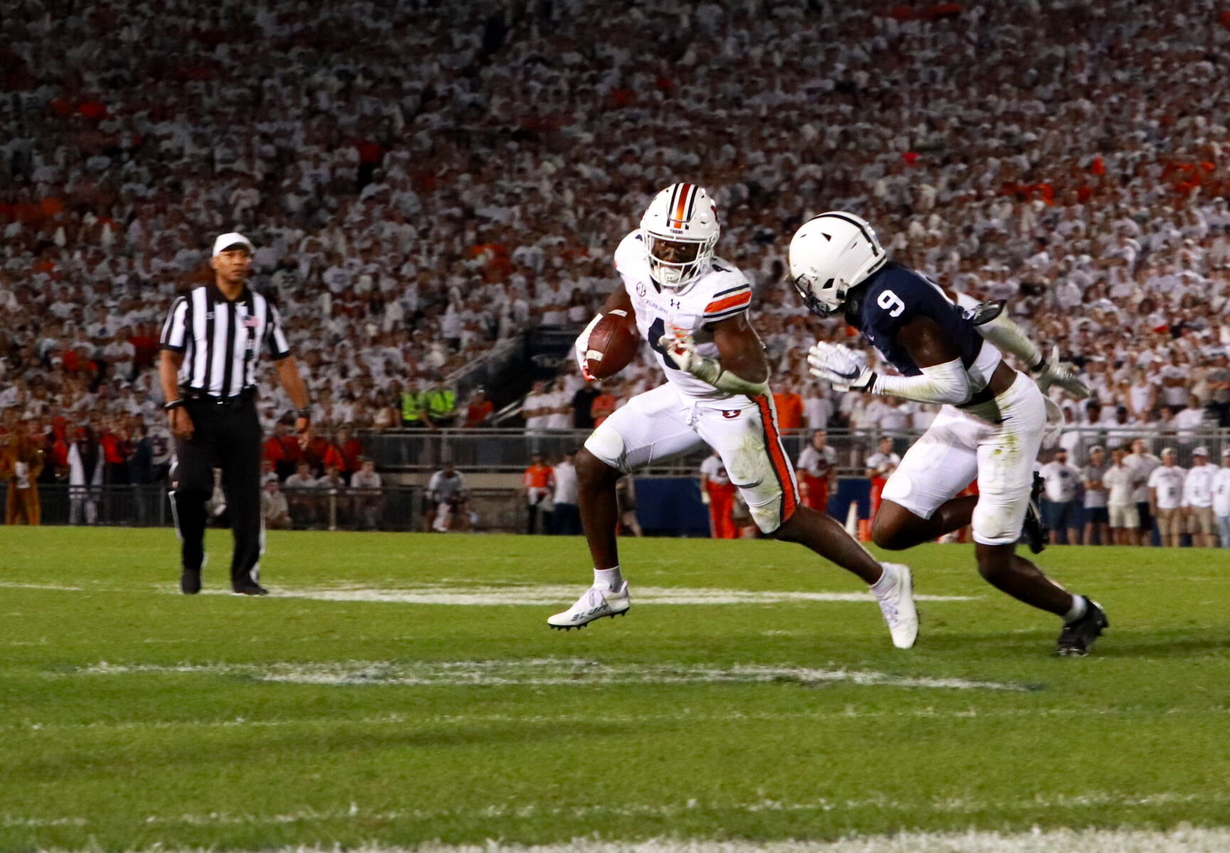 Penn State football vs. Auburn White Out, defense